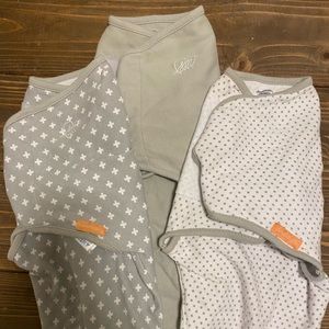 3 Swaddle me swaddles. Size small/med